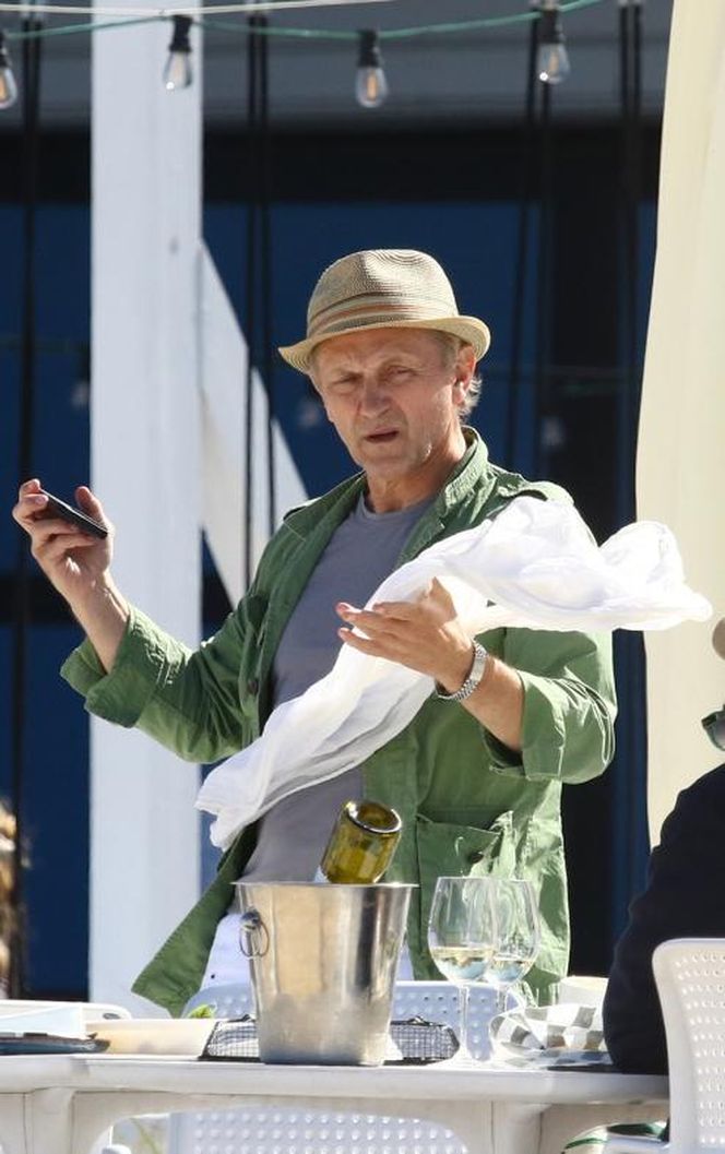 Andrzej Chyra w Sopocie bez zęba i bez alkoholu 