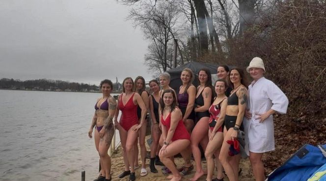 Morsy z Chicago poszukały ochłody w Michigan