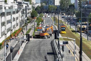 Al. Rzeczypospolitej znów będzie w pełni przejezdna