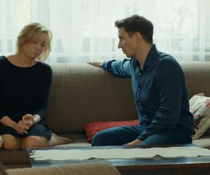 Barwy szczęścia, odcinek 3183. Wanda (Maja Barełkowska), Tomasz (Jakub Sokołowski)