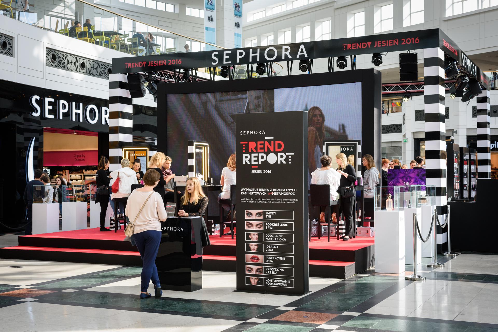 SEPHORA Trend Report Wiosna Przyjdź do warszawskiej Arkadii i odkryj