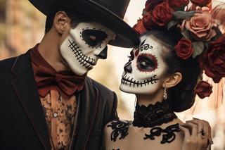 Halloween w stylu meksykańskim. Pomysły na makijaż typu Sugar Skull [GALERIA]