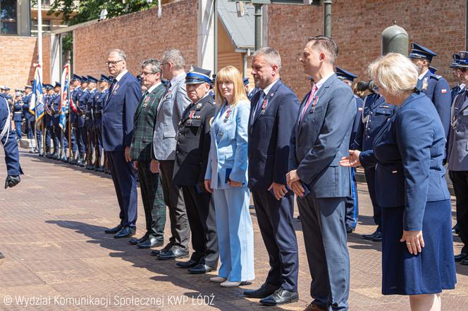 Wojewódzkie obchody Święta Policji w Łodzi