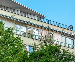 Dom pod żaglem w Warszawie