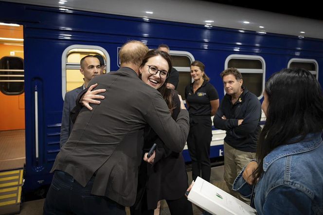 Książę Harry odwiedza Ukrainę.