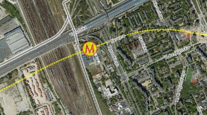 Rozbudowa metra M2 – stacja Toruńska