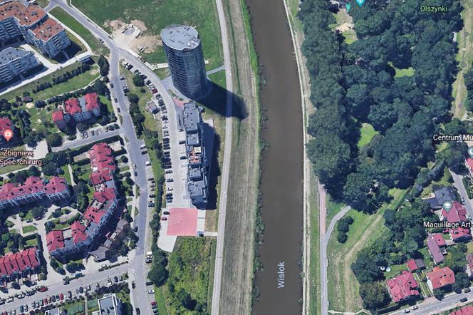 Trójwymiarowy Rzeszów w Google Earth