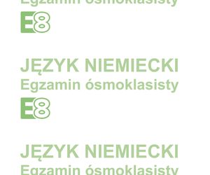 Egzamin ósmoklasisty niemiecki 2025 - arkusz CKE 15.05.2025