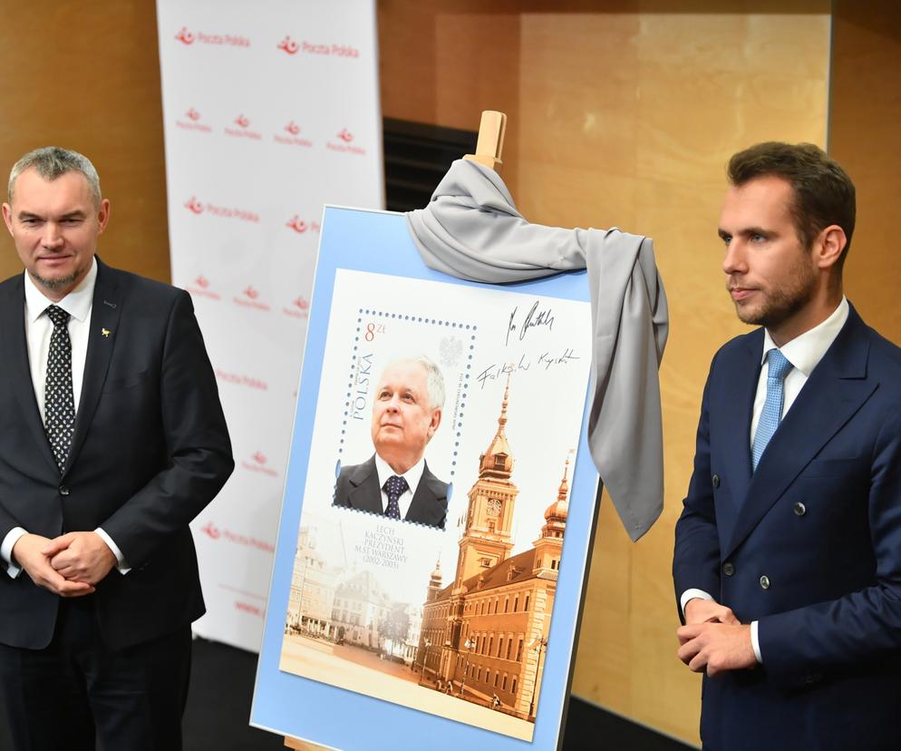 Znaczek pocztowy z Lechem Kaczyńskim wprowadzony do obiegu