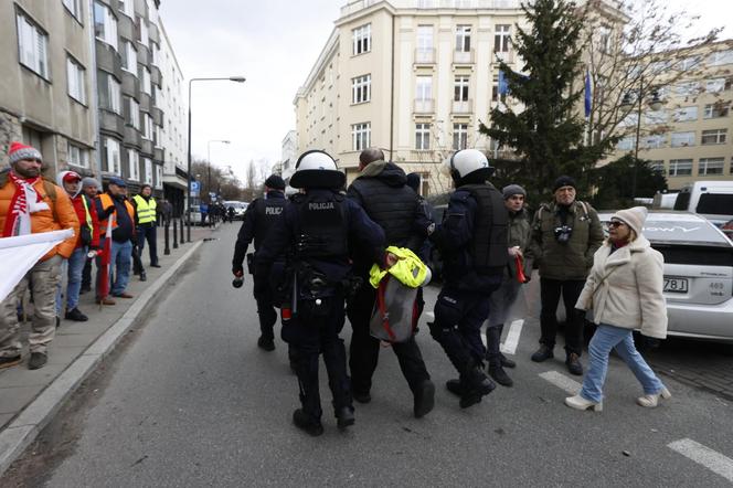 Strajk generalny rolników w Warszawie