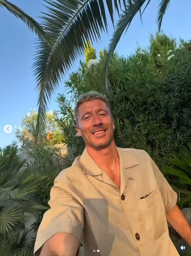 Robert Lewandowski przefarbował się na blond