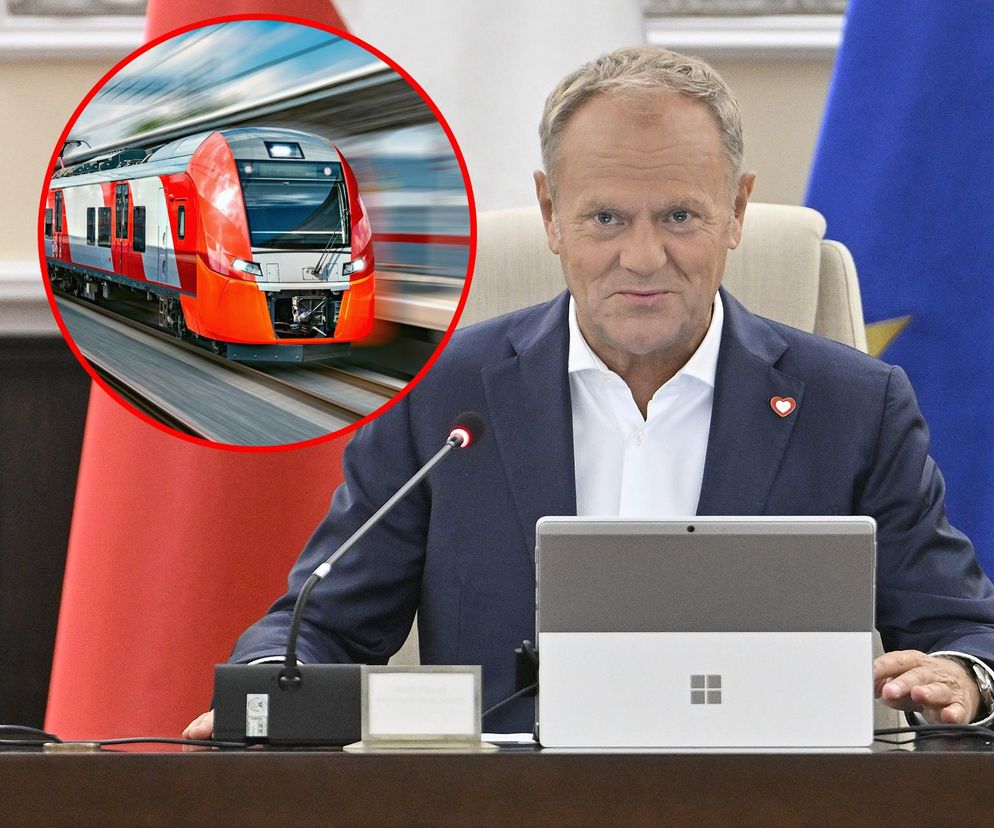 Tusk obiecuje rewolucję na torach! „Kolej to moje oczko w głowie”