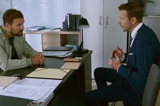 Barwy szczęścia odc. 2715.Bruno (Lesław Żurek), Marcin Kodur (Oskar Stoczyński) 