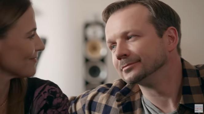 Pierwsza miłość, odcinek 3448: Mateusz (Lesław Żurek), Marta (Honorata Witańska)