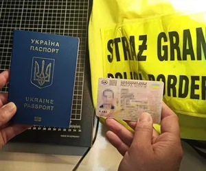 Obywatel Ukrainy podczas kontroli posłużył się sfałszowanym dokumentem