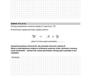 Matura 2024: fizyka rozszerzona. ARKUSZ FORMUŁA 2015