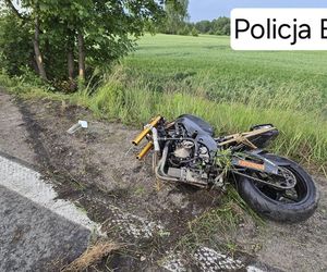 Śmiertelny wypadek w Bieruniu. Na DK44 zginął motocyklista
