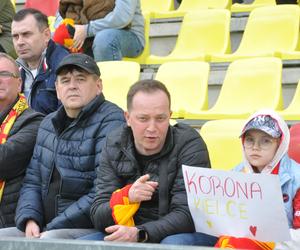 Korona Kielce - Jagiellonia Białystok. Zółto-czerwone derby w obiektywie