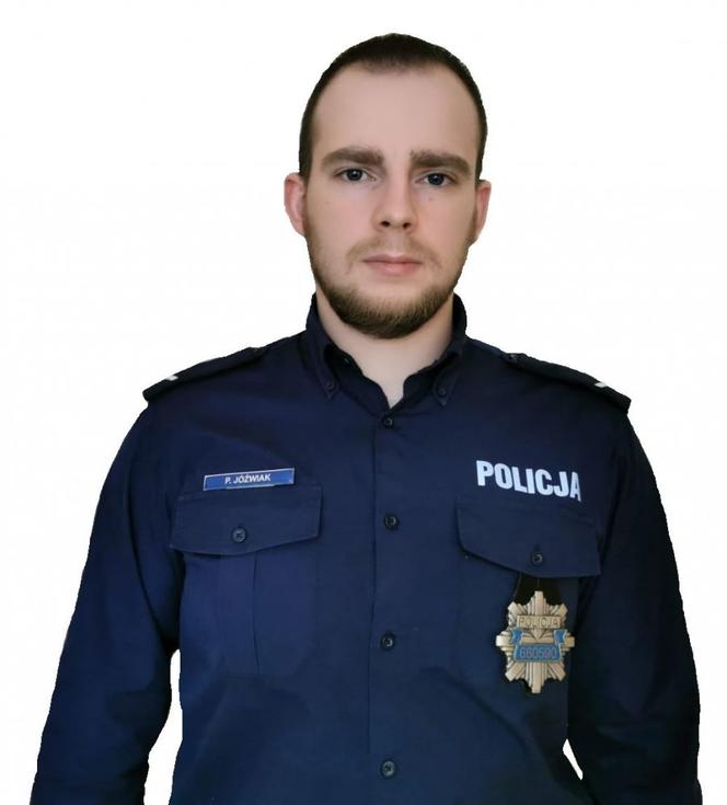 sierżant Patryk Jóźwiak (KOMISARIAT POLICJI IV W BIAŁYMSTOKU)