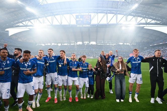 Tak Lech Poznań świętował Mistrzostwo Polski