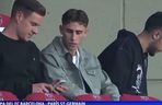 Marc-Andre ter Stegen, Fermin Lopez i Joan Garcia podzcas meczu FC Barcelona- PSG