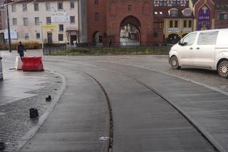 Inwestycja tramwajowa niemal na ukończeniu. Zobacz, jak wyglądają prace w centrum Olsztyna [ZDJĘCIA]