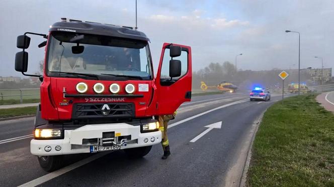 Gostynin. Senior przejechał matkę z dwójką dzieci! Dramatyczna akcja ratunkowa