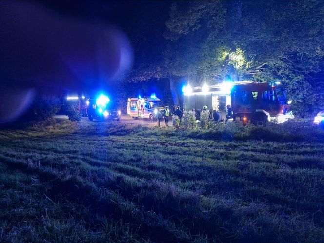 Wypadek 4 osoby poszkodowane