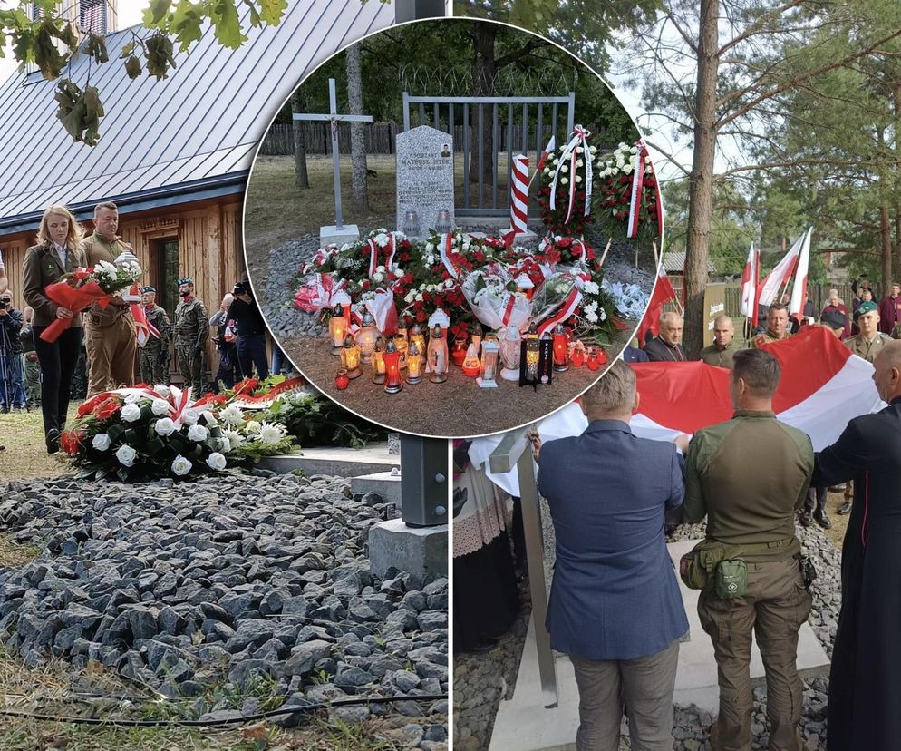 Młody żołnierz zginął na granicy z Białorusią. Odsłonili pomnik na jego cześć. „Niech będzie symbolem”