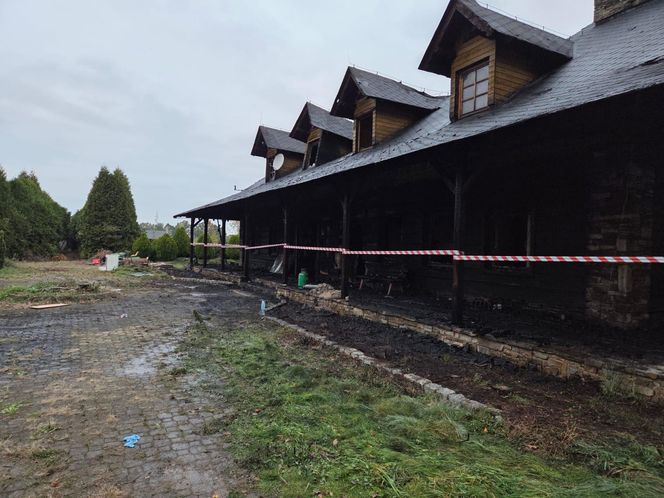Pożar w Warszowicach