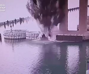 Ukraiński atak na most krymski