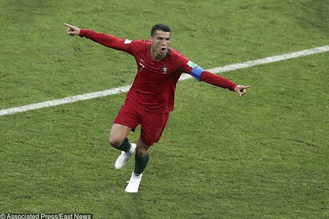 Cristiano Ronaldo strzelił Hiszpanii trzy gole.