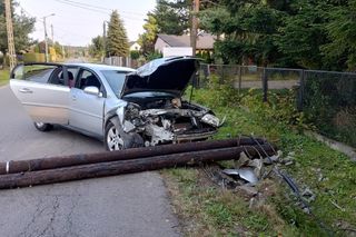 Pijana w ciąży rozbiła opla o słup! Przewoziła dwuletnie dziecko