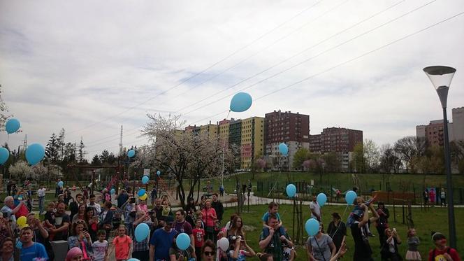 Sosnowiec: Niebieski piknik w Parku Polisensorycznym