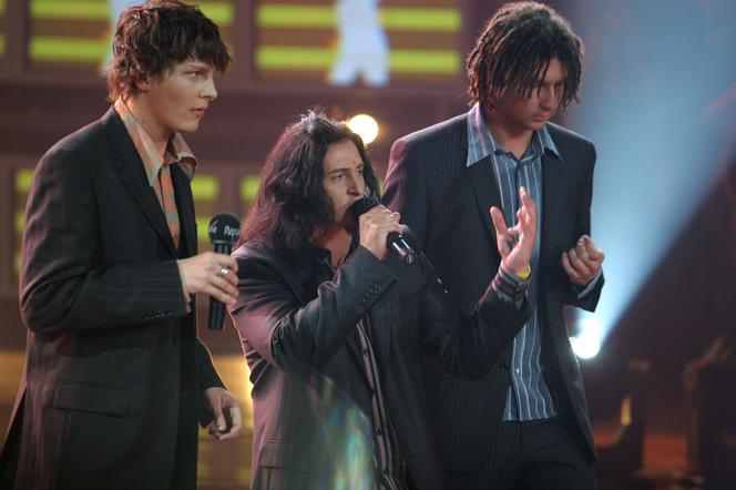 Sławek Uniatowski, Maciej Silski, Bartosz Szymoniak w programie Idol 4 sezon, 2005 rok.