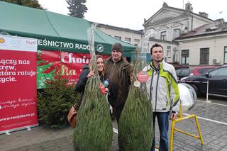 Oddawali krew, do domu wzięli choinkę 