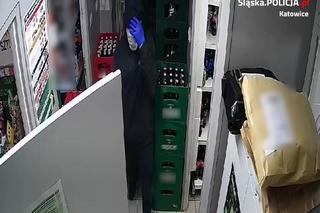 Zamaskowany bandyta wszedł do Żabki w Katowicach