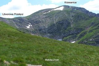Litworowa Przełęcz w Tatrach