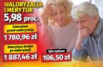 Waloryzacja emerytur 5,98 proc.