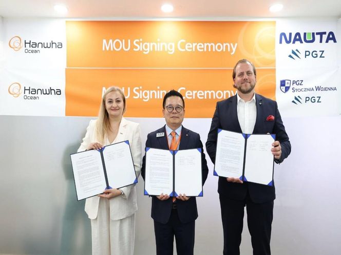 Porozumienie pomiędzy Hanwha Ocean a polskimi stoczniami