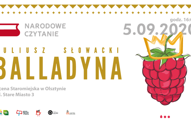 W sobotę Narodowe Czytanie  Balladyny.