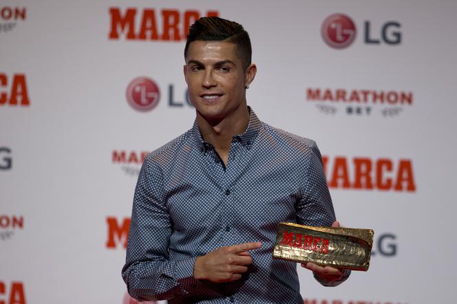 Georgina Rodriguez i Cristiano Ronaldo na gali Marca Leyenda Awards