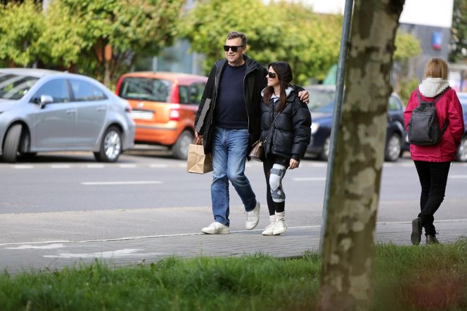 Maciej Orłoś i Paulina Koziejowska zjedli pizze, a potem poszli na rehabilitację