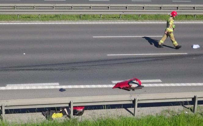 Motocyklista zginął na trasie S8. Tragiczny wypadek pod Warszawą