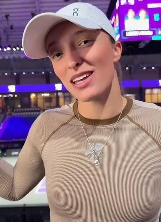 Iga Świątek jak gwiazda Hollywood