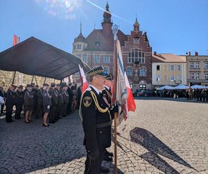 Przysięga żołnierzy WOT w Tarnowskich Górach