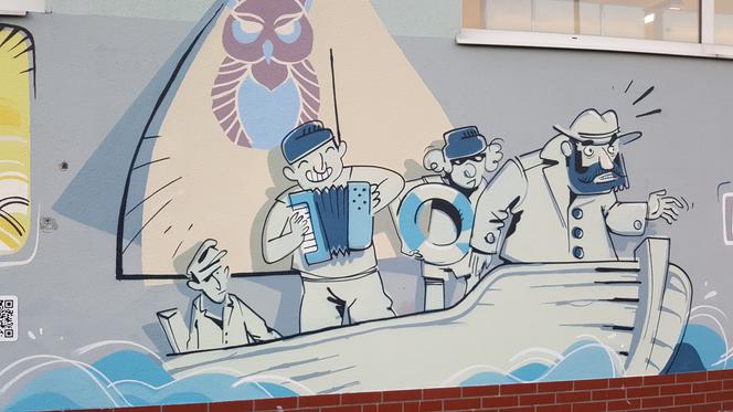 Na Osowej Górze w Bydgoszczy powstał mural inspirowany życiem mieszkańców [ZDJĘCIA]
