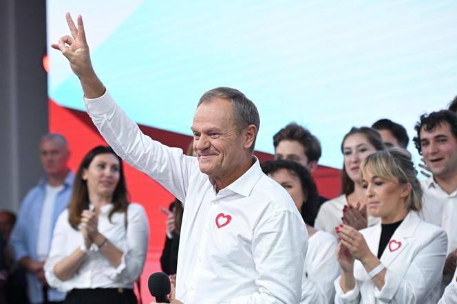 Wyniki wyborów 2023. Donald Tusk: "Zrobiliśmy to!". Przewodniczący PO reaguje na wyniki exit poll