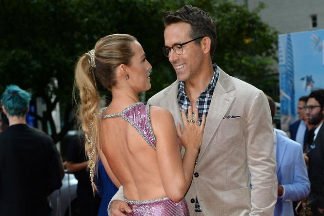 Blake Lively i Ryan Reynolds na premierze