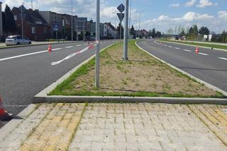 Ostatnie prace na ul. Szybowników w Lesznie